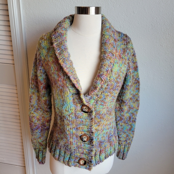 Michelle Nicole Sweaters - Michelle Nicole Knit Multi Color Sweater